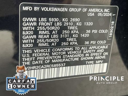Used 2024 Volkswagen Atlas SE AWD/4WD image 39