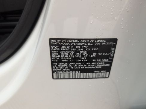 Used 2021 Volkswagen Atlas SEL AWD/4WD image 42