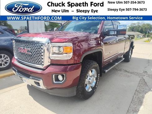 Used 2016 GMC Sierra 3500 Denali w/ Driver Alert Package AWD/4WD image 1