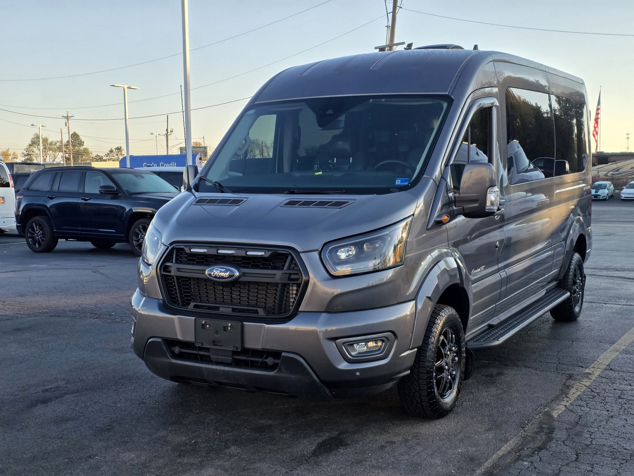 Used 2023 Ford Transit 350 Medium Roof AWD w/ Transit Trail Package image 10