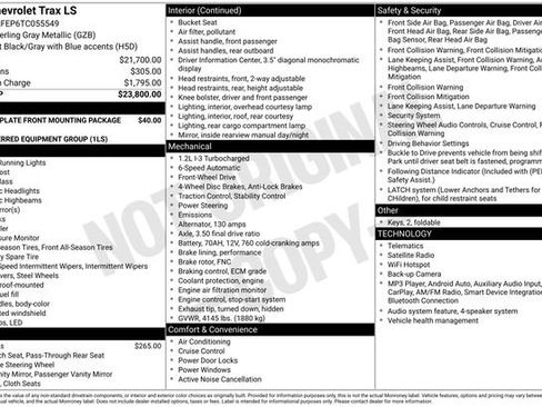 Certified 2026 Chevrolet Trax LS FWD image 27