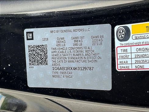 Used 2019 Cadillac ATS Luxury w/ Safety and Security Package RWD image 30