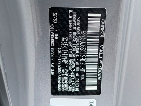 New 2025 Subaru BRZ tS image 9