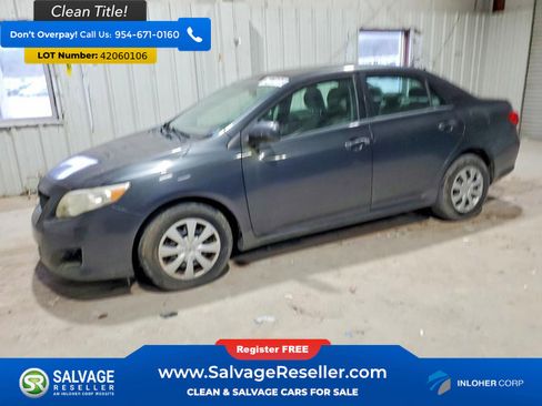 Used 2009 Toyota Corolla Sedan image 1
