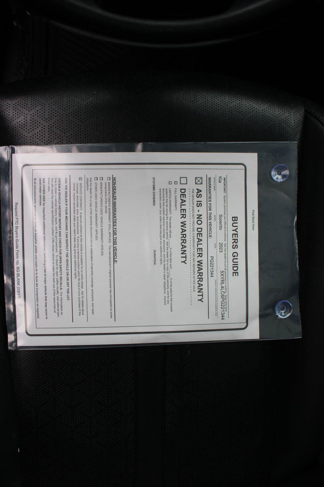 Used 2023 Kia Sorento S w/ Panoramic Sunroof Package FWD image 50