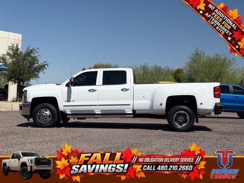 Used 2018 Chevrolet Silverado 3500 LTZ w/ Duramax Plus Package AWD/4WD image 11