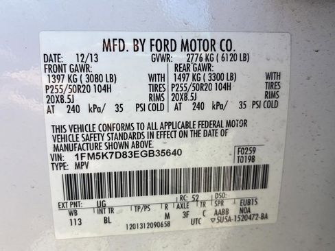 Used 2014 Ford Explorer XLT w/ Equipment Group 202A FWD image 38