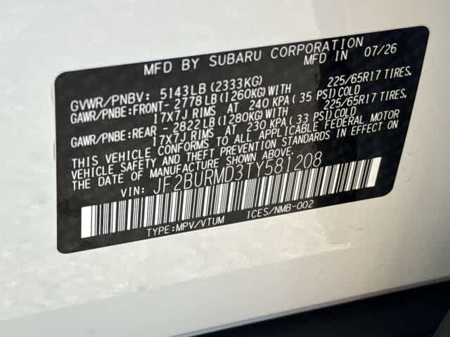 New 2026 Subaru Outback Wilderness AWD/4WD image 34