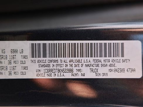 Used 2019 RAM 1500 Laramie w/ Trailer Tow Group RWD image 39