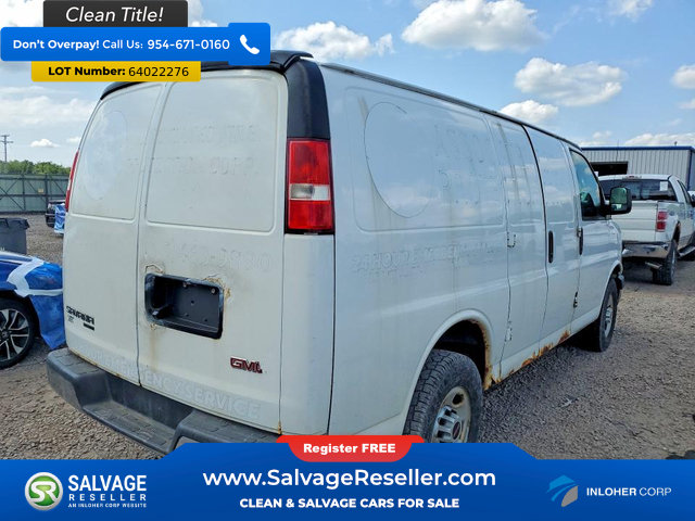 Used 2016 GMC Savana 2500 w/ Chrome Appearance Package RWD image 4