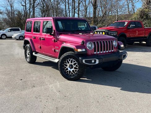 Used 2021 Jeep Wrangler Unlimited Sahara image 3