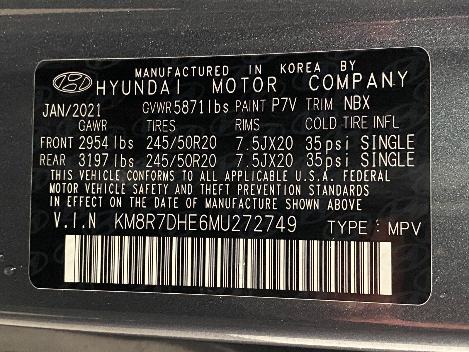 Used 2021 Hyundai Palisade Calligraphy w/ Winter Package AWD/4WD image 37