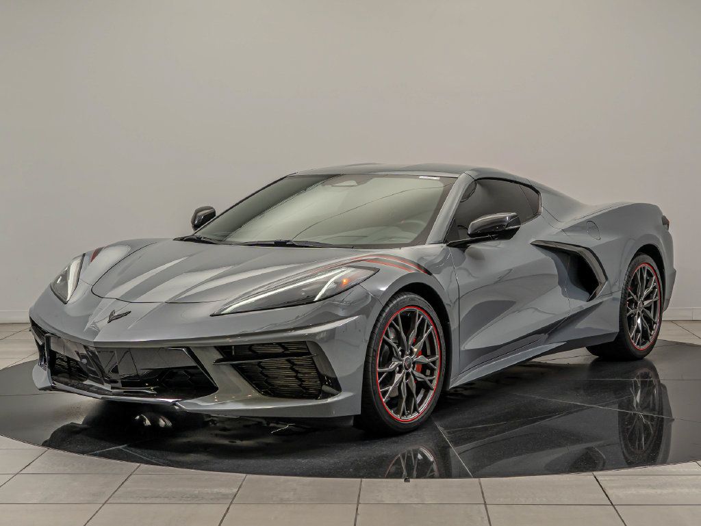 Used 2025 Chevrolet Corvette Stingray Coupe w/ Battery Protection Package RWD image 1