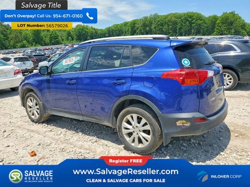 Used 2014 Toyota RAV4 Limited w/ Technology Package AWD/4WD image 3