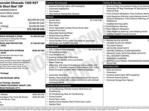 Used 2024 Chevrolet Silverado 1500 RST w/ Convenience Package II AWD/4WD image 23