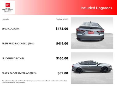 Used 2026 Toyota Camry SE w/ Preferred Package 2 (TMS) AWD/4WD image 5