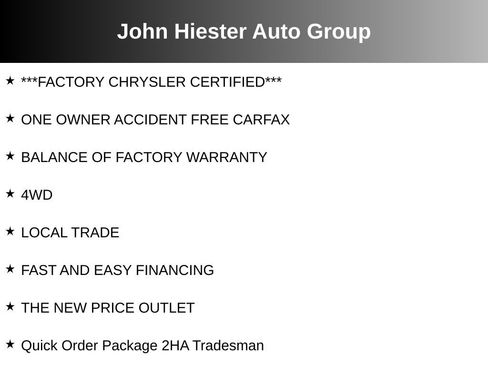 Certified 2024 RAM 2500 Tradesman w/ Chrome Appearance Group AWD/4WD image 10