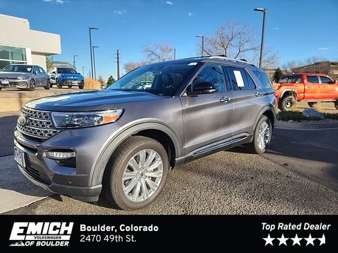 Used 2021 Ford Explorer Limited w/ Hybrid Equipment Group 310A image 1