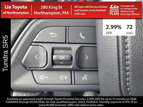 New 2026 Toyota Tundra SR5 AWD/4WD image 20