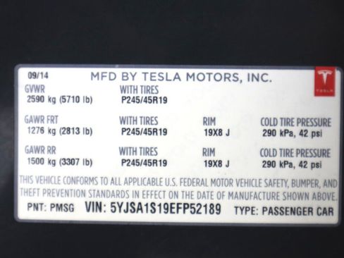 Used 2014 Tesla Model S 60 image 39