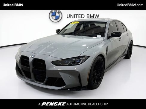 Used 2024 BMW M3 Competition w/ Executive Package AWD/4WD image 1