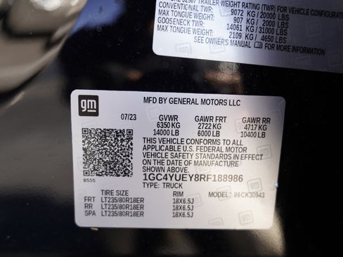 Used 2024 Chevrolet Silverado 3500 LTZ w/ LTZ Plus Package image 53