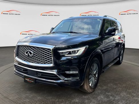 Used 2021 INFINITI QX80 Luxe w/ Cargo Package AWD/4WD image 1