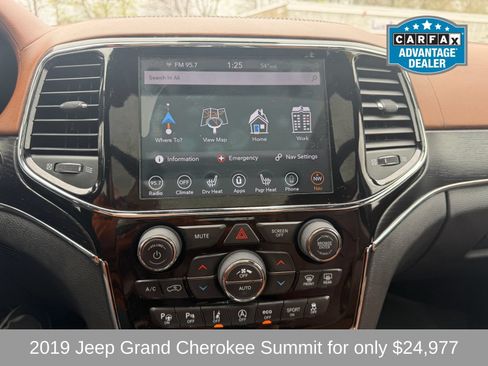 Used 2019 Jeep Grand Cherokee Summit w/ Skid Plate Group AWD/4WD image 23