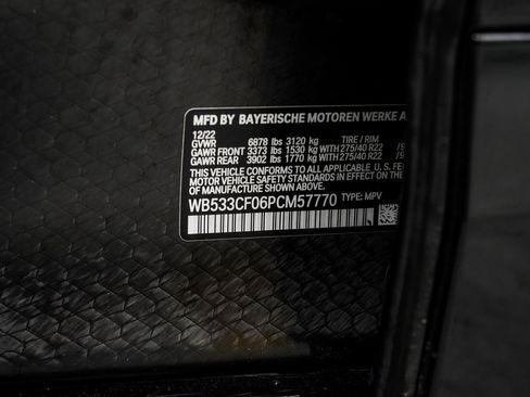 Used 2023 BMW iX M60 w/ Executive Package image 49