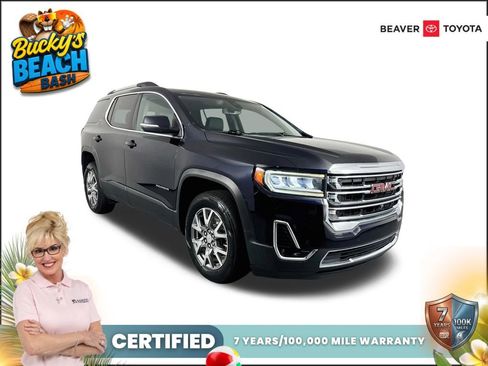 Used 2022 GMC Acadia SLT w/ Technology Package FWD image 1