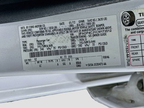 Used 2012 Ford Fiesta SEL FWD image 12