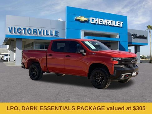Certified 2021 Chevrolet Silverado 1500 LT Trail Boss w/ LPO, Dark Essentials Package AWD/4WD image 3