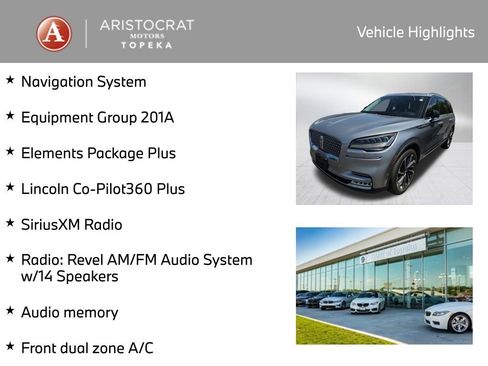 Used 2020 Lincoln Aviator Reserve w/ Equipment Group 201A AWD/4WD image 2