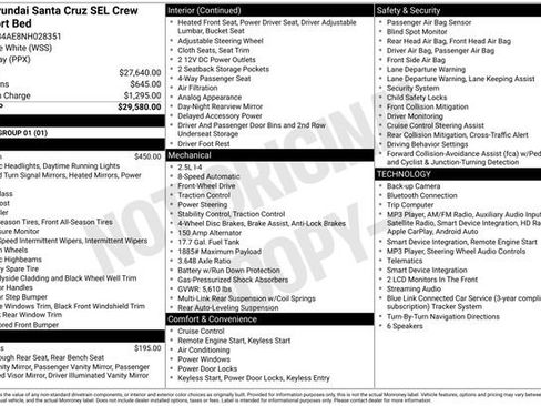 Used 2022 Hyundai Santa Cruz SEL FWD image 22