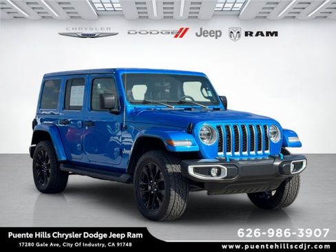 Used 2022 Jeep Wrangler Unlimited Sahara w/ Cold Weather Group image 1