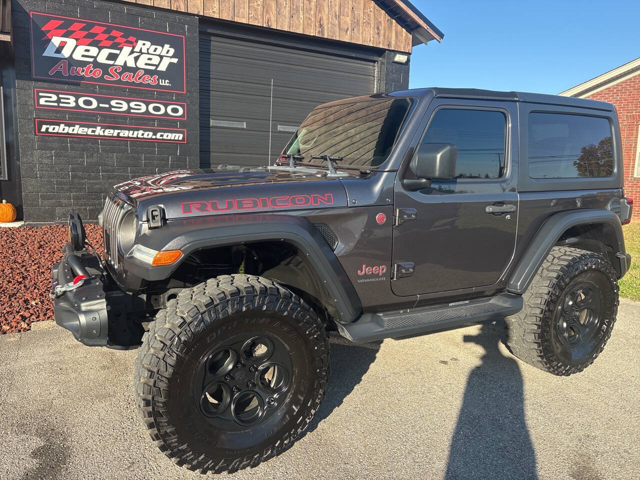 Used 2018 Jeep Wrangler Rubicon w/ Steel Bumper Group AWD/4WD image 1