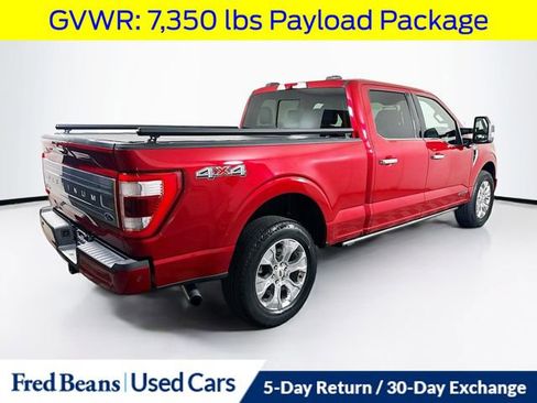 Certified 2021 Ford F150 Platinum w/ Equipment Group 701A High AWD/4WD image 9