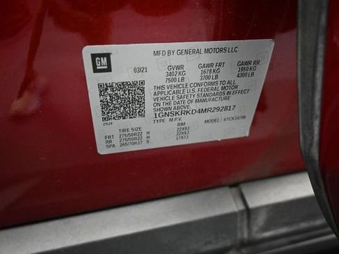 Used 2021 Chevrolet Tahoe RST AWD/4WD image 16