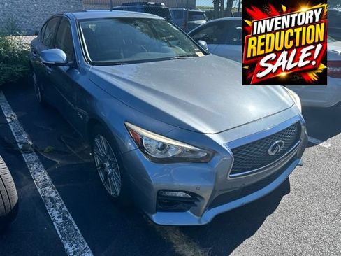 Used 2017 INFINITI Q50 Red Sport 400 AWD/4WD image 3