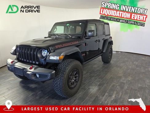 Used 2023 Jeep Wrangler Unlimited Rubicon w/ Xtreme Recon 35" Tire Package image 1