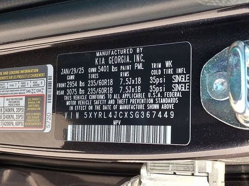 Used 2025 Kia Sorento S w/ Panoramic Sunroof Package image 28