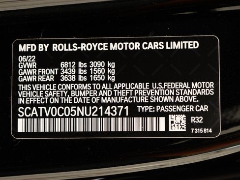 Used 2022 Rolls-Royce Ghost w/ Ghost Package AWD/4WD image 20