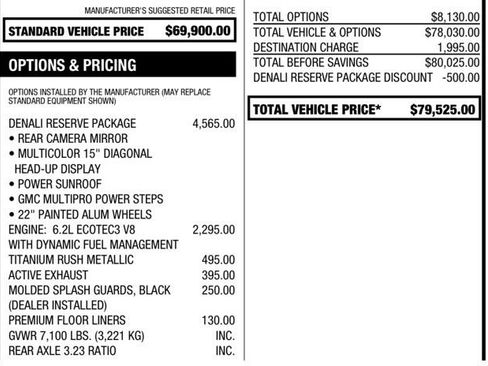 Used 2024 GMC Sierra 1500 Denali w/ Denali Reserve Package AWD/4WD image 25