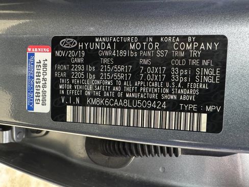 Used 2020 Hyundai Kona SEL Plus w/ Cargo Package AWD/4WD image 33