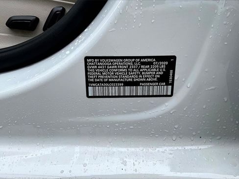 Used 2020 Volkswagen Passat 2.0T SEL image 19