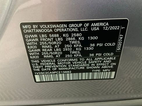 Used 2023 Volkswagen Atlas Cross Sport SEL R-Line AWD/4WD image 41