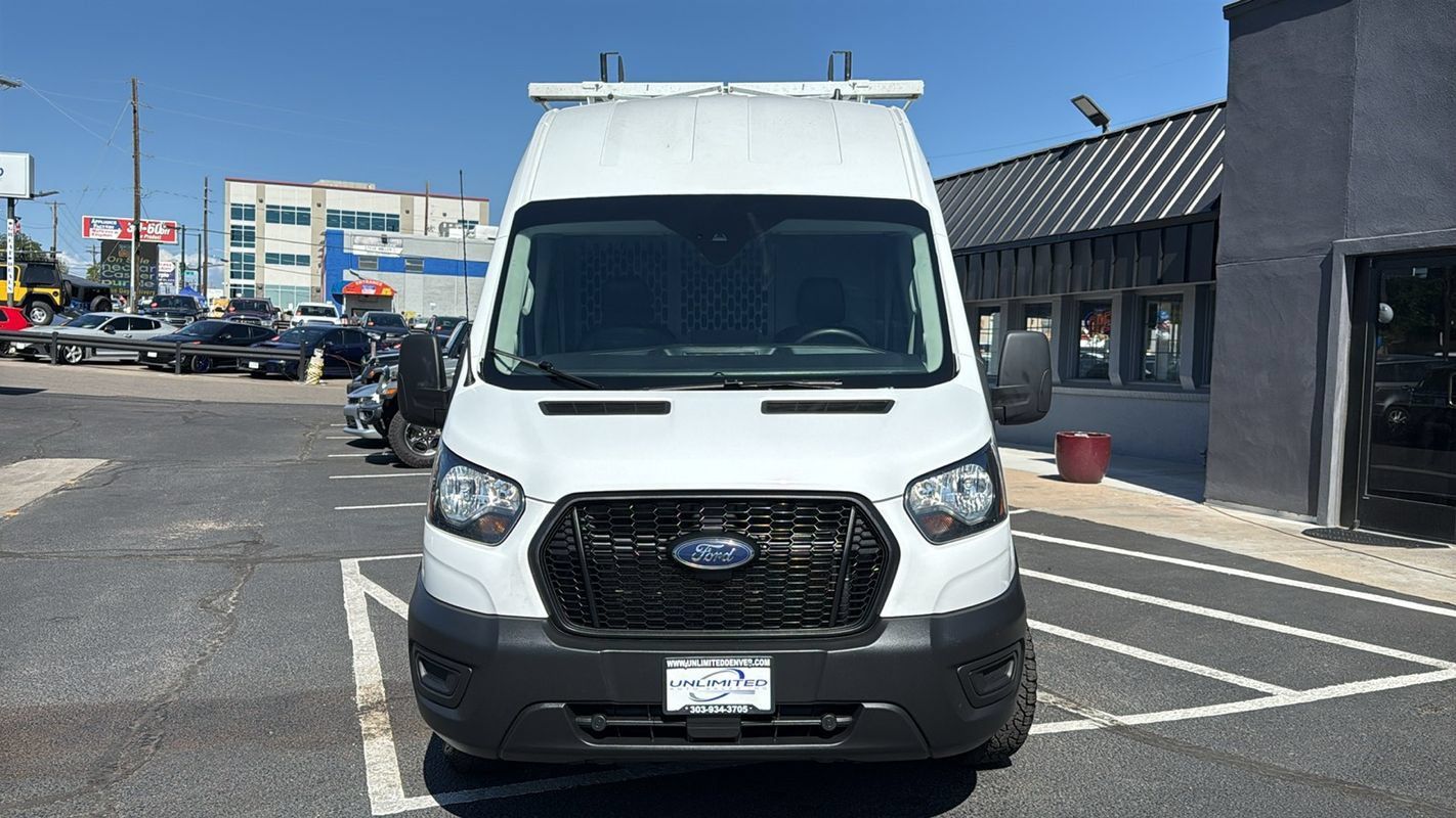 Used 2023 Ford Transit 350 148 High Roof Extended AWD w/ Fleet Safety Package image 8