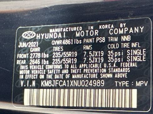 Used 2022 Hyundai Tucson SEL AWD/4WD image 17