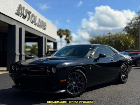 Used 2016 Dodge Challenger R/T Scat Pack w/ Leather Interior Group RWD image 1