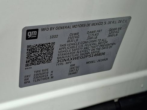 Used 2023 Chevrolet Equinox RS AWD/4WD image 27